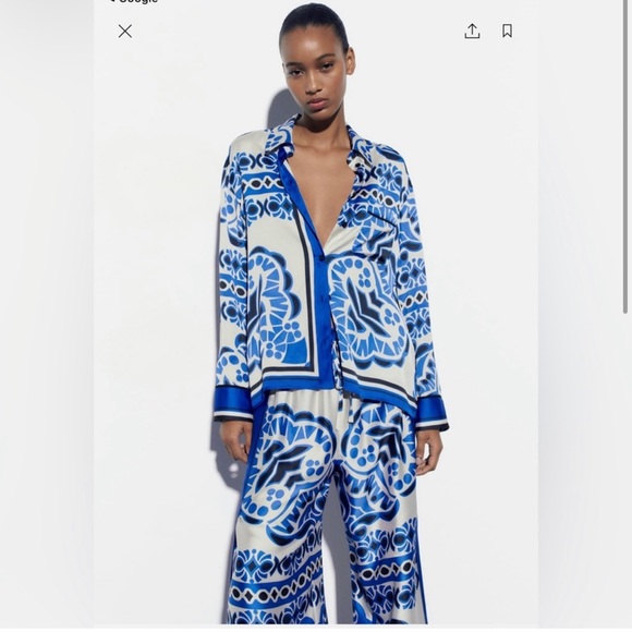 New!!! Denise Printed Two Piece Set - Picture 3 of 7